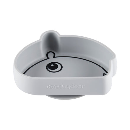 Silicone Stick & Stay Bowl Ozzo - Grey